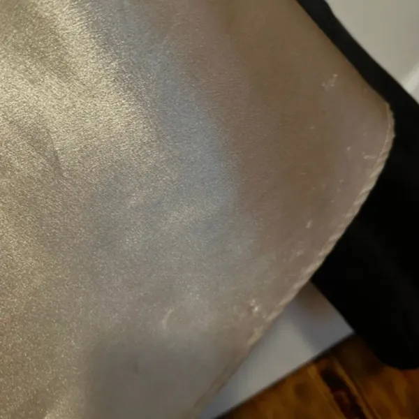 Birdy Grey Satin Champagne Lisa Dress - Image 6