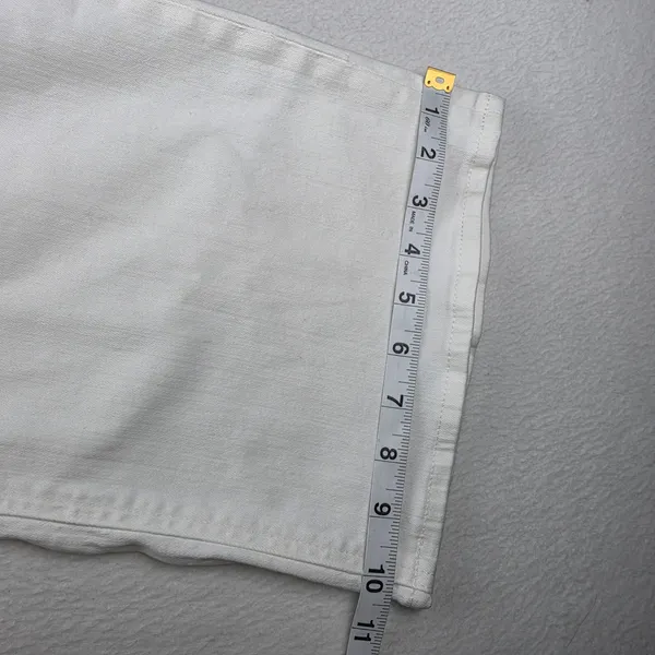 J. Crew NWT Re-Imagined White Wide-Leg Crop Jeans CH889 Size 31P Petite - Image 10