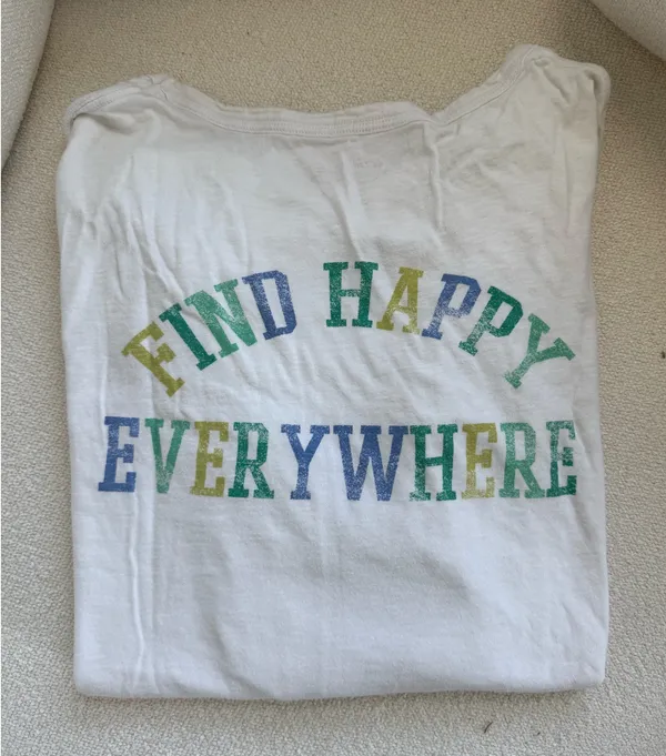 Aerie White Graphic T-Shirt  - Image 2