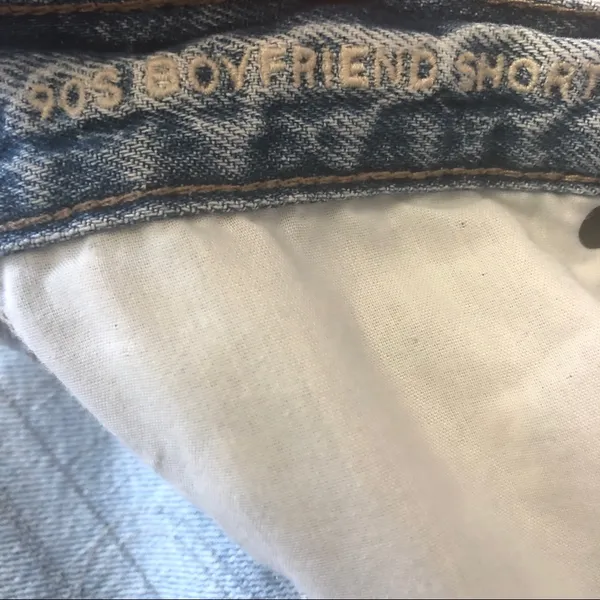 American Eagle 90’s Boyfriend Distressed Button Fly Jean Shorts Z30 - Image 6