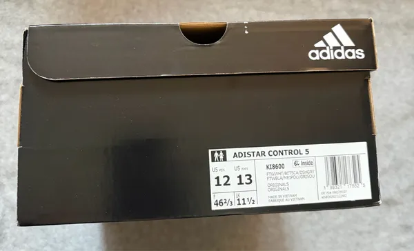 Adidas Adistar Control 5 Men’s Size 12 - Image 4