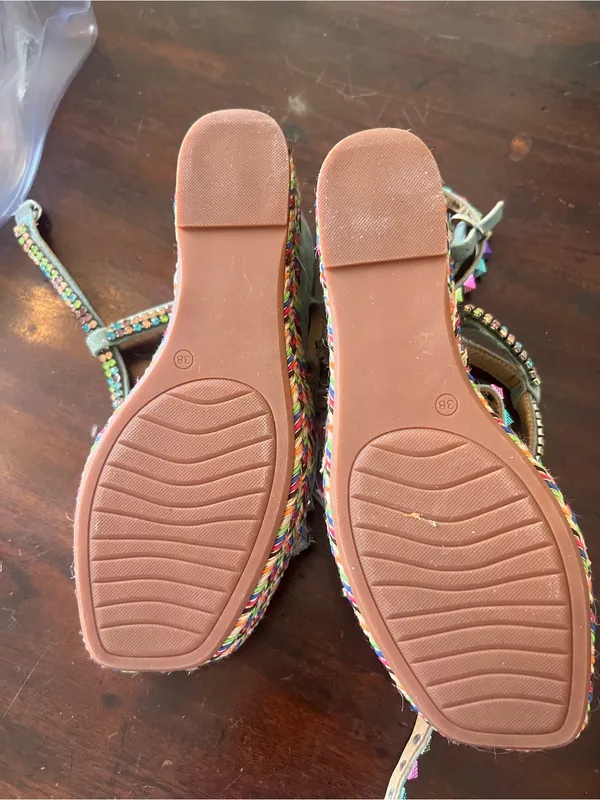 Alma en Pena Colorful Strappy Platform Sandals festival - Image 12