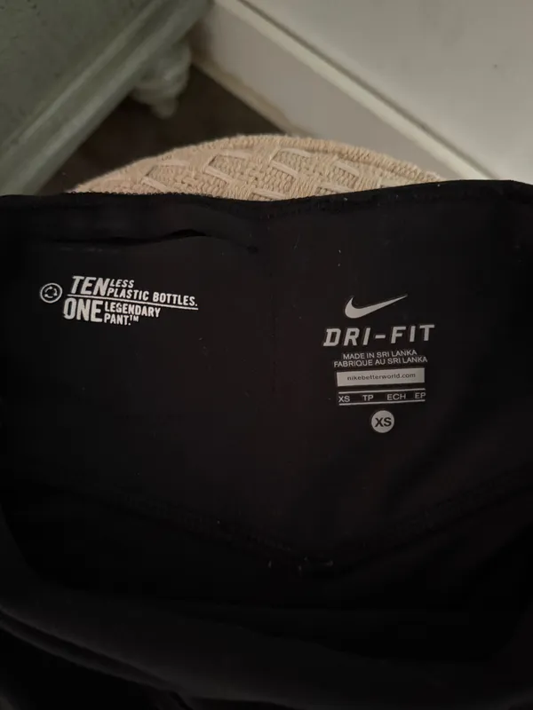 Nike Black High-Rise Flared Pants for Women - Image 3