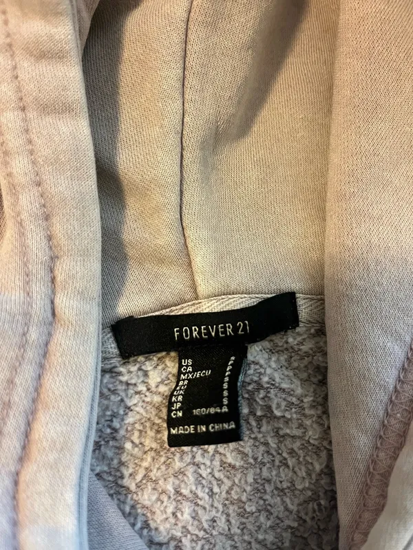 Purple Forever 21 Hoodie - Image 2