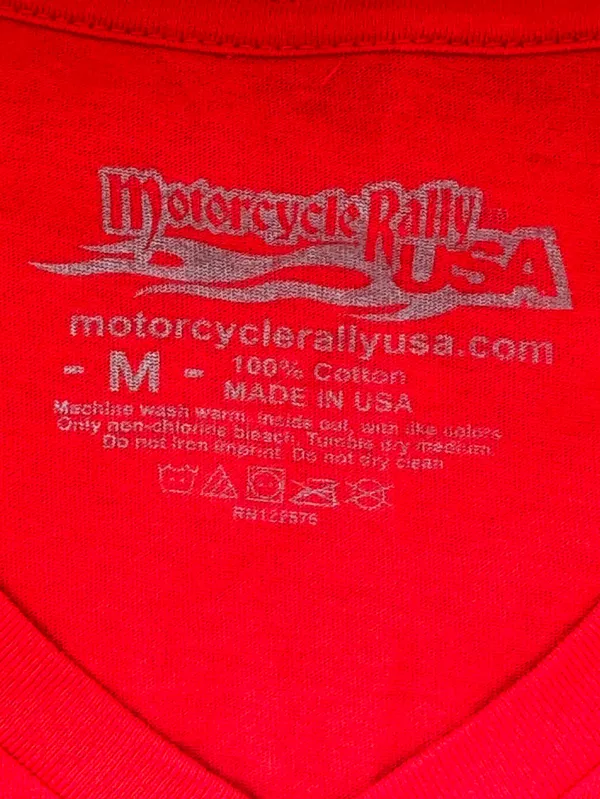 Motorcycle USA Biketoberfest 2023 Daytona Beach FL‎ Graphic Tee Medium - Image 2