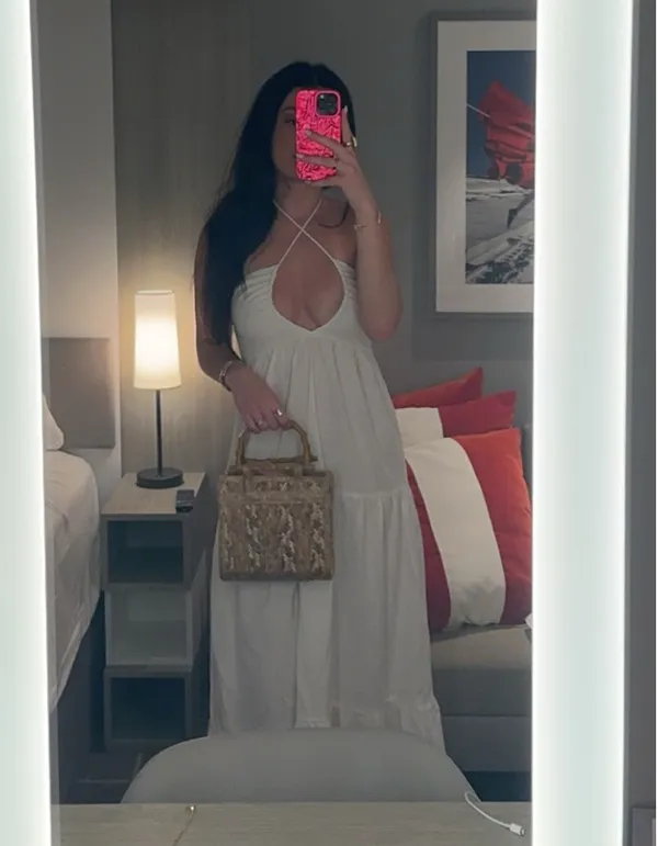 Princess Polly White Maxi Dress - Image 2