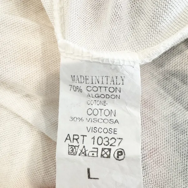 Belle France Dress Size L Striped Cotton Gauze Tiered Lined Midi Cottage Coastal - Image 6