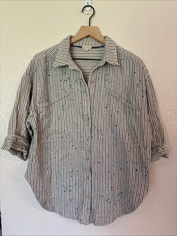 PILCRO Studio Smock Buttondown Shirt - Image 3