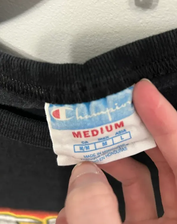 Champion Black Tee - Image 3