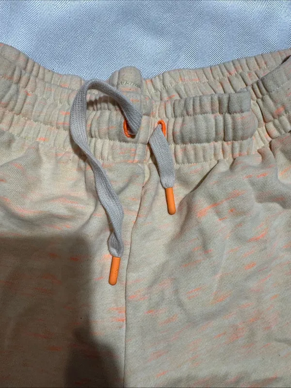UGG Peach-Orange Tie-Dye Athletic Lounge Shorts - Image 3