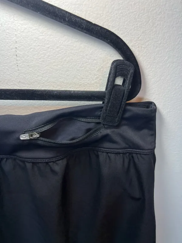 Nike Solid Element Board Skirt Skort Black Activewear Athleisure Zip Pocket XXL - Image 12