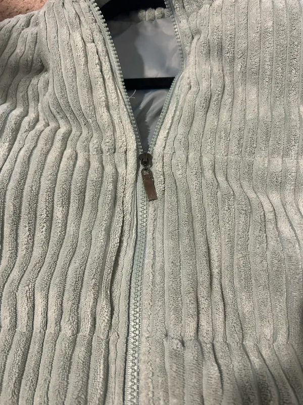 SHEIN fuzzy soft Jacket in Light blue - Image 5