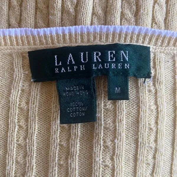 Lauren Ralph Lauren cable knit sweater - Image 5