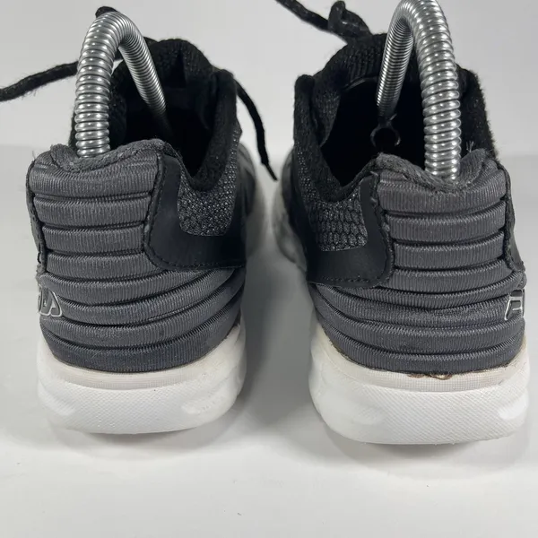 Fila Women’s Memory Foam Running Shoes Black White Size 5.5 3SR21531-052 Sneaker - Image 5