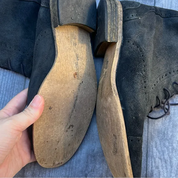 Zara black booties 8.5 - Image 3