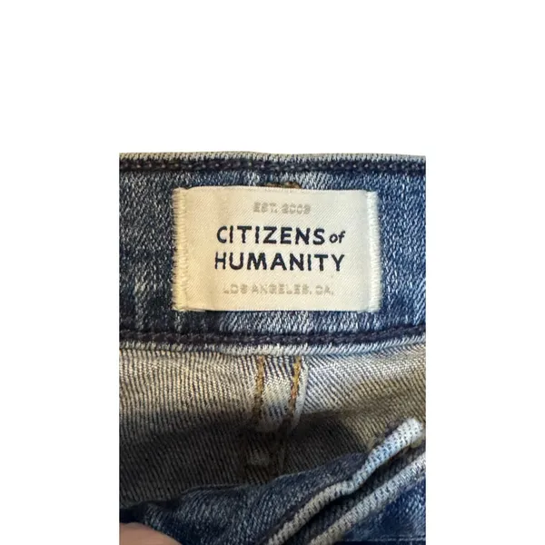 Citizens of Humanity Women's Jeans Skyla Skinny Pockets Mid-Rise Denim‎ Blue 28 - Image 8