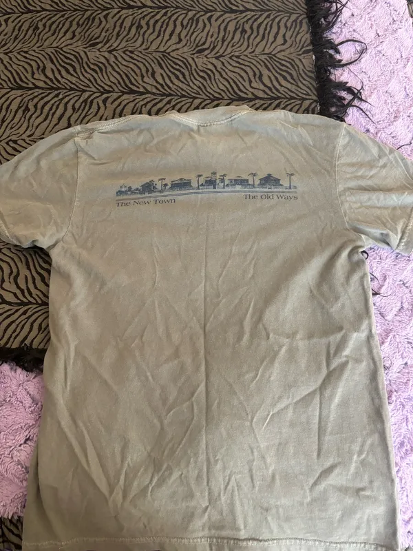 The Seaside Style Comfort Colors T-Shirt Grey - Image 2