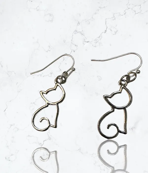 Handmade Cat Jewelry Set - Image 3