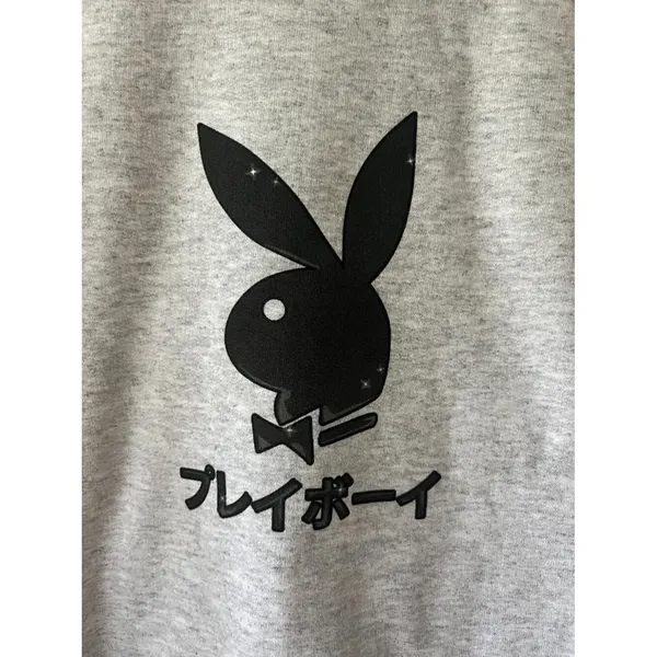 Playboy Sz L Pullover Ace of Club Crewneck‎ Sweatshirt Limited Edition Japanese - Image 2