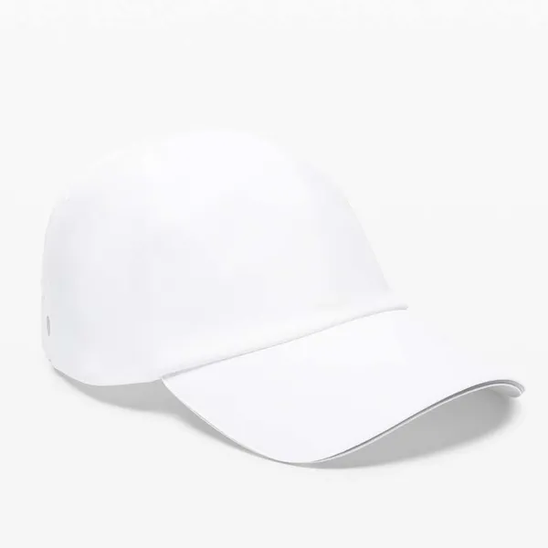Lululemon Fast and Free Running Hat Women OS White Performance Athletic‎ Cap - Image 10