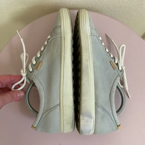 Ecco Light Blue Womens shoes size 38 Aka 7 - Image 4