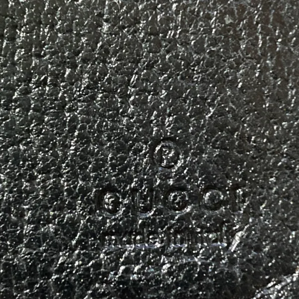 Gucci Authentic Signature GG Black Folding GG Wallet - Image 9