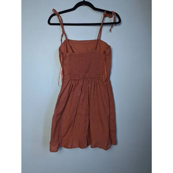 Abercrombie & Fitch burnt orange mini dress Small - Image 7