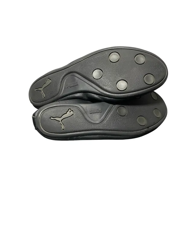 Puma Y2K Women Black Leather Ballet Flats Sz-6.5 - Image 6