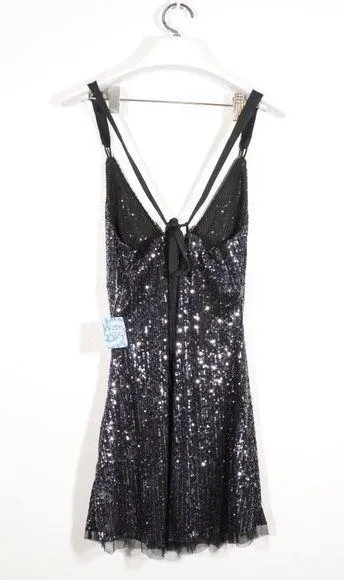 NWT X Revolve Gold Rush Mini In Black - Image 6