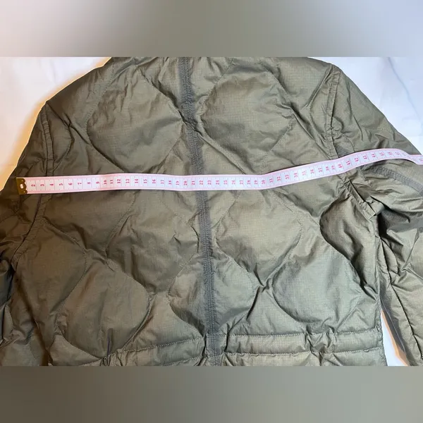 THE NORTH FACE Olive Quilted Down Jacket - Image 12