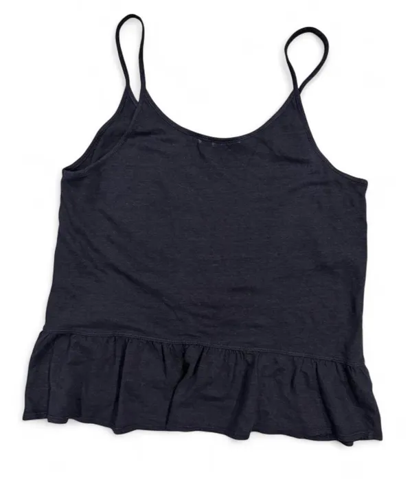 A.L.C. Ruffle Linen Knit Tank Top Small - Image 7