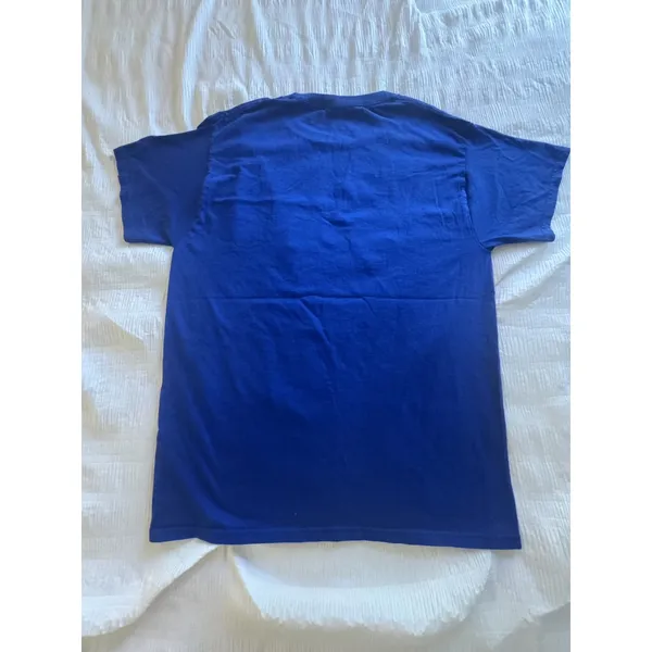 Royal Blue T-shirt "Be Kind" Graphic Sun Positive Affirmation Nature Granola - Image 2