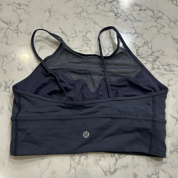 Lululemon Adore‎ Your Core Bra in Shadow Blue Size 6 - Image 4