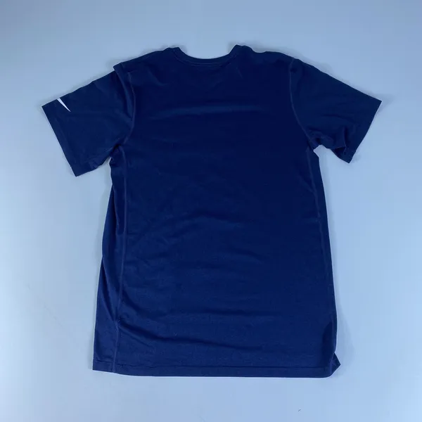 New England Patriots Shirt Adult Small Blue Football Team Apparel Nike NFL Mens - Image 10