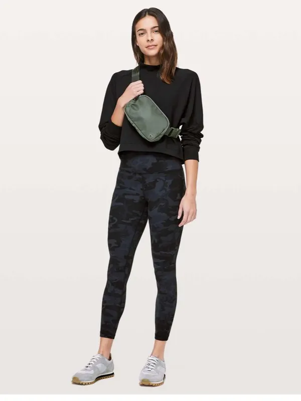 Lululemon Align Pant II 25" Incognito Camo Multi Grey size 6 - Image 12