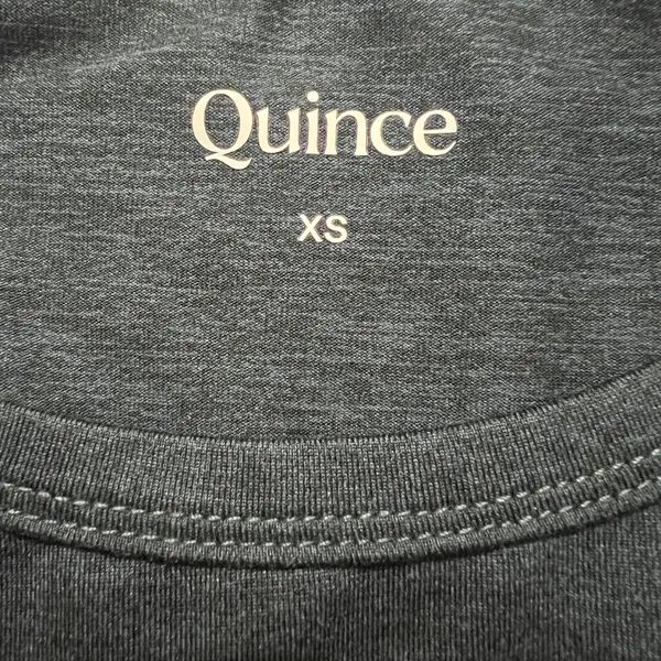 Quince Flowknit Breeze‎ Long Sleeve Top Women XS Navy Thumbholes Stretch Active - Image 7