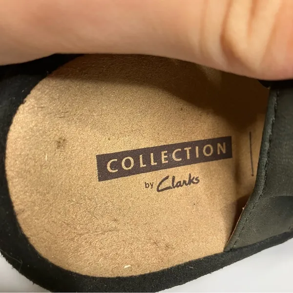 Collection by‎ Clarks Reedly Juno black wedge Sandals women’s size 10 - Image 8
