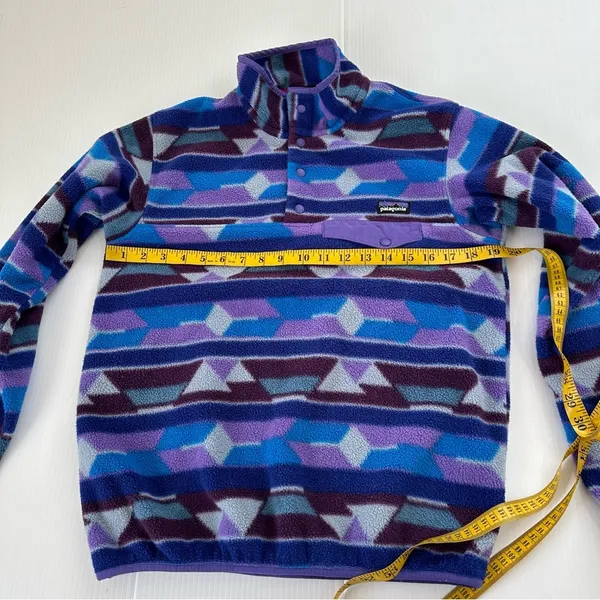 Patagonia Synchilla Snap T Fleece Pullover Guatemalan Tango Purple Blue,… - Image 7