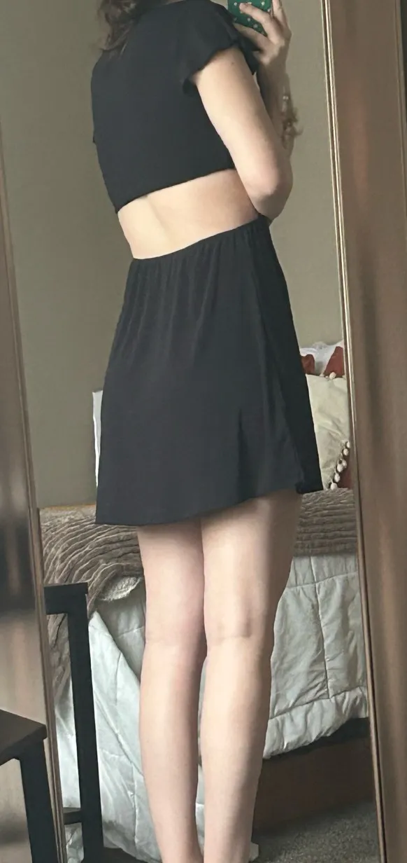 H&M Cut-Out Mini Dress - Image 2