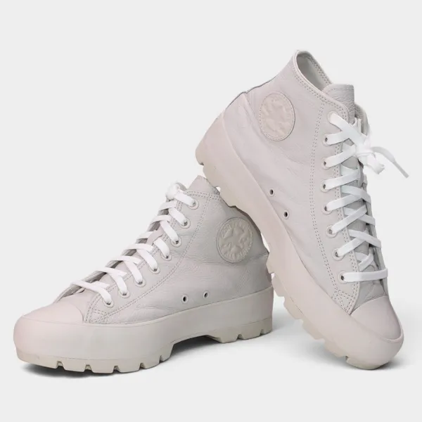 Converse Chuck Taylor Lugged 2.0 Women 11 Desert Sand Leather Platform - Image 7