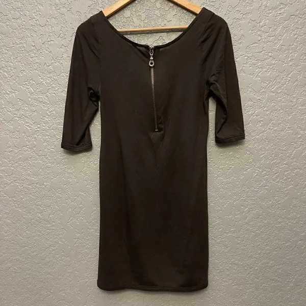 Zara 3/4 Sleeves Loose Dress - Image 3