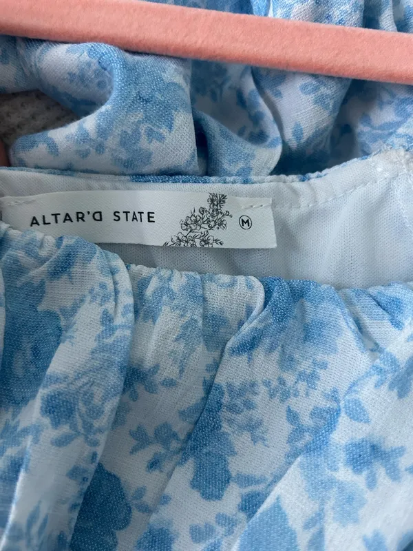 Blue Altar'd State Dress - Image 4