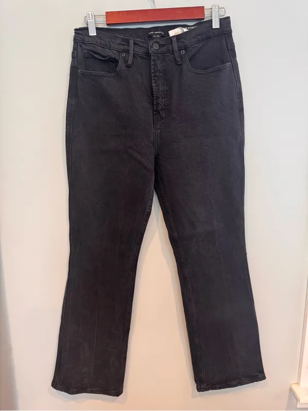 Good American Good Standard Kick Flare Jeans - Image 2