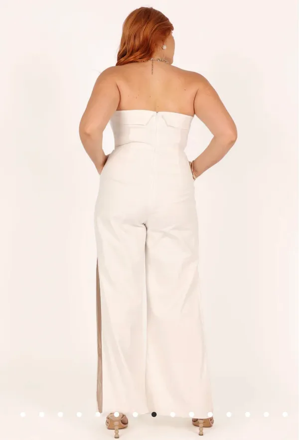 Runaway The Label Tahari Jumpsuit - White - Image 5