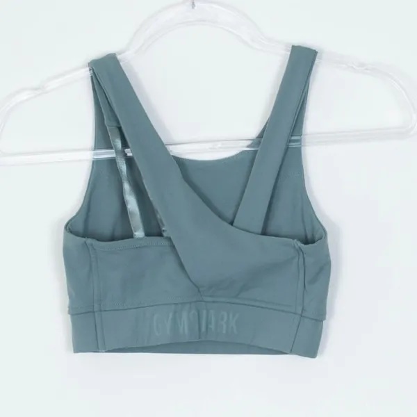 Gymshark Captivate Sports Bra Turquoise‎ Size XS - Image 5