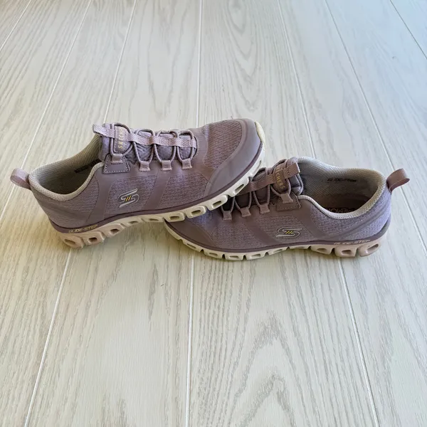 Skechers Women’s 7 Glide-Step Lavender Purple Trainers Sneakers - Image 5