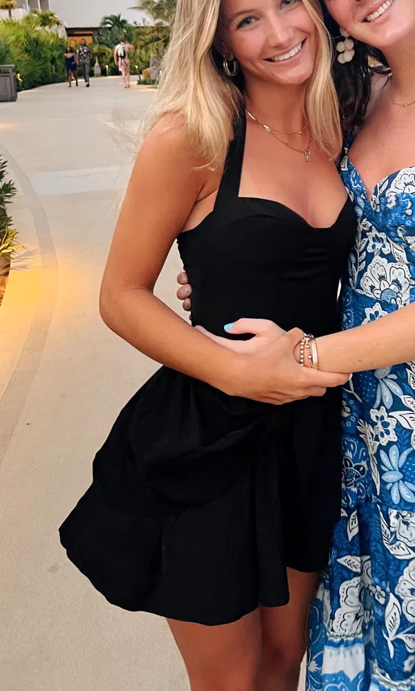Princess Polly Black mini dress - Image 4