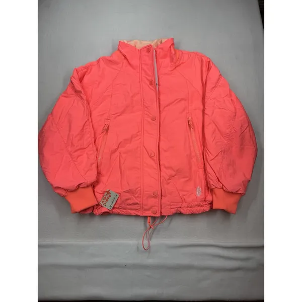 Free People Movement Women's Field Tripper Jacket Neon Coral Small NWT $198 MSRP - Image 3