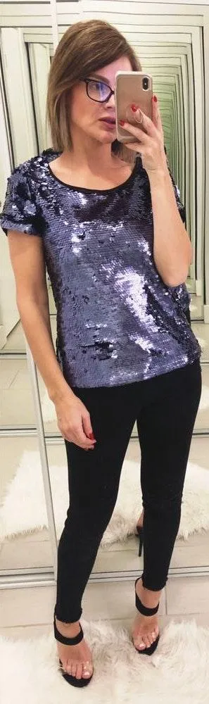 Leifsdottir Sequin Top - Image 3