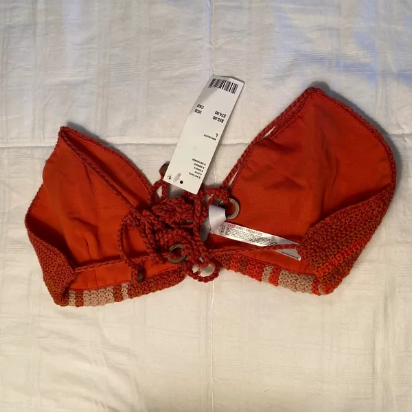 URBAN OUTFITTERS Out From Under Tidal Wave Crochet Bikini Top & Bottom - M - NWT - Image 7